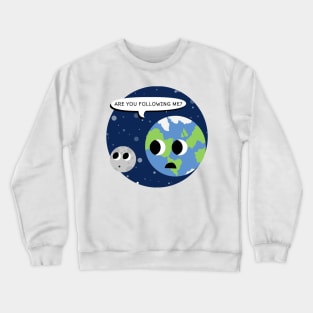 stalker moon Crewneck Sweatshirt